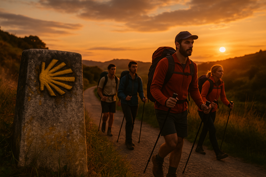 Consejos de equipamiento para hacer el camino de santiago en primavera