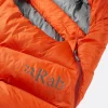 Saco de dormir Rab Alpine 200 Firecracker ligero para montaña