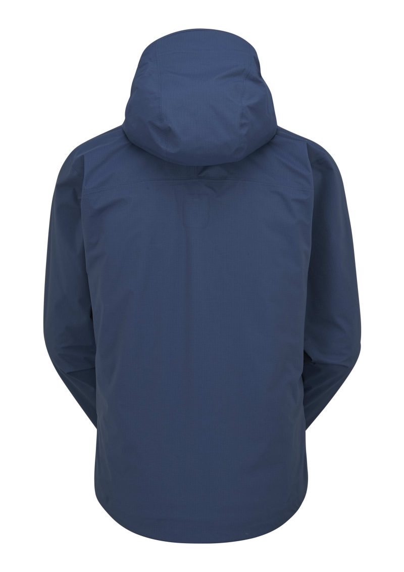 Chaqueta impermeable Rab Firewall color azul Tempest Blue para montaña